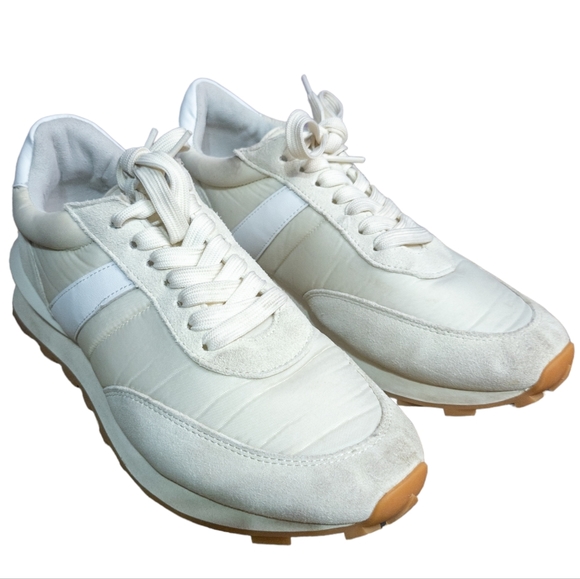 J/Slides Eddie Sneaker White Suede 8 - Picture 7 of 12